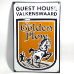 Valkenswaard-golden-plow-horse-emaille-guest-house-enamel-sign
